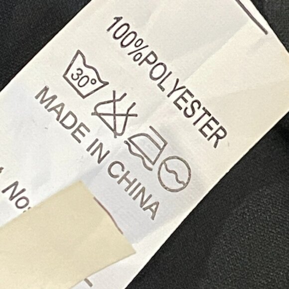 NEW Asymmetric Faux Leather Chiffon Pleated Maxi Skirt Size XL - Picture 12 of 14